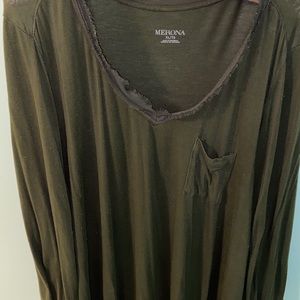 Merona 3/4 sleeve top